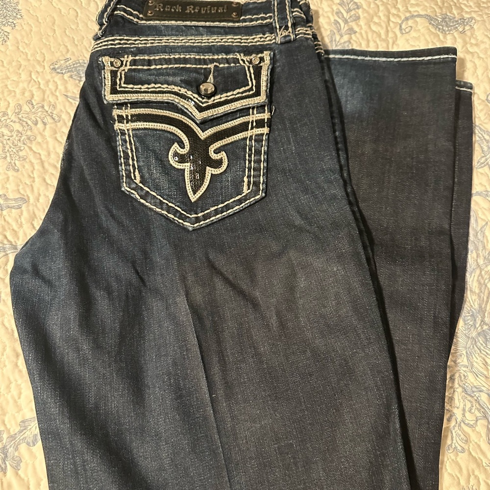 Women’s rock revival jeans